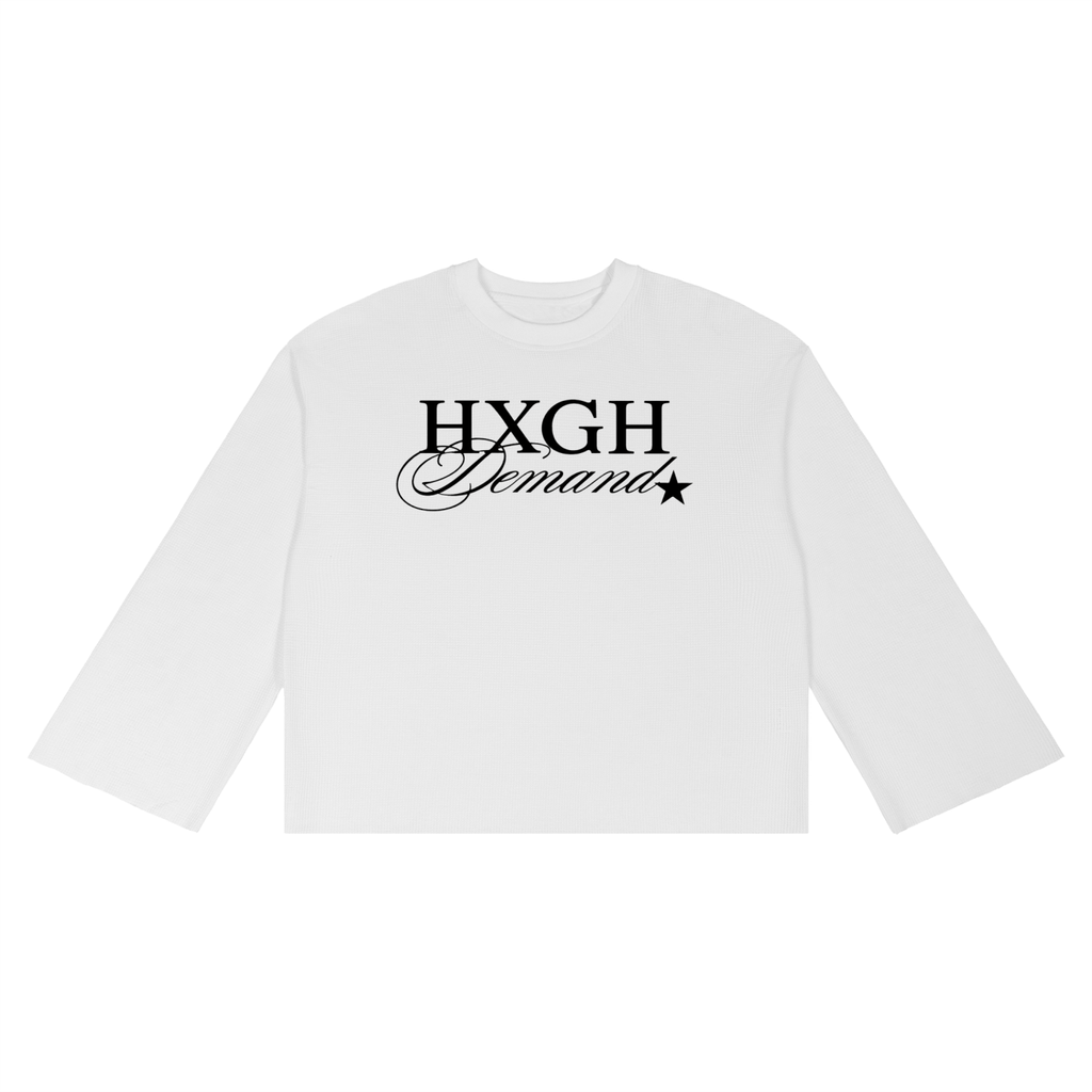 “Judged By God” Waffle Raw Edge T-Shirt
