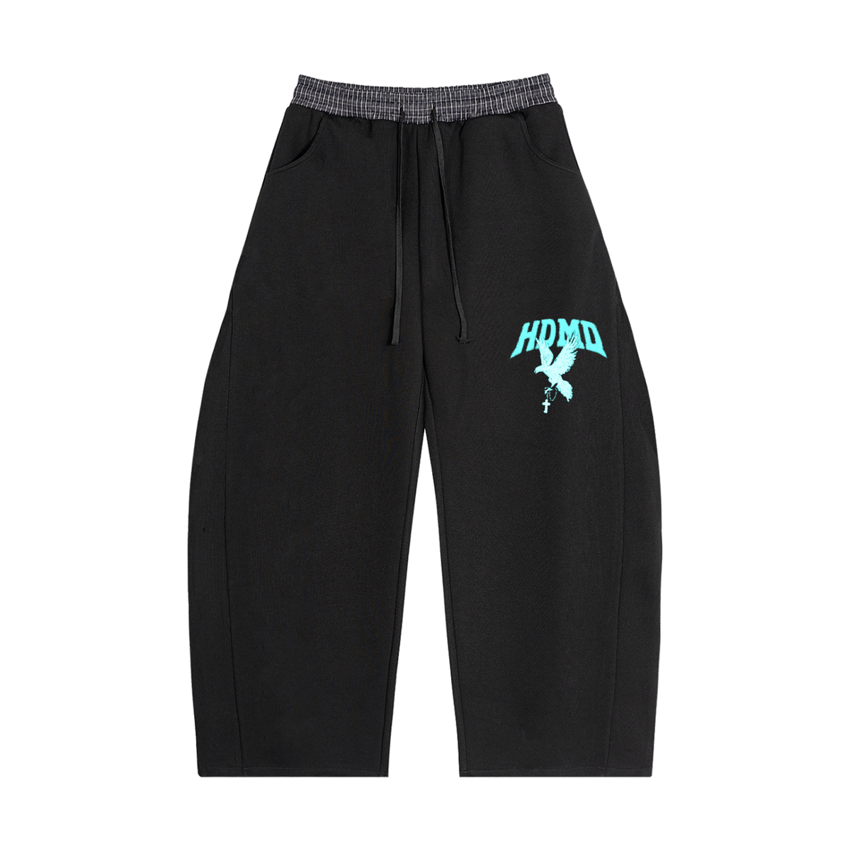 HDMD Logo "Plaid Barrel Sweatpants"
