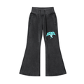 Vintage Washed Flared Fleece Pants
