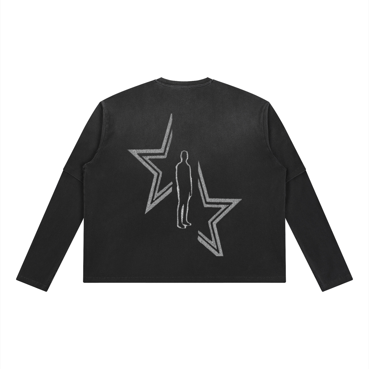 “Starguy” Wash Layered Tee
